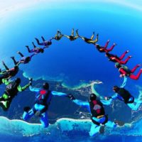 parachute jump - the right team